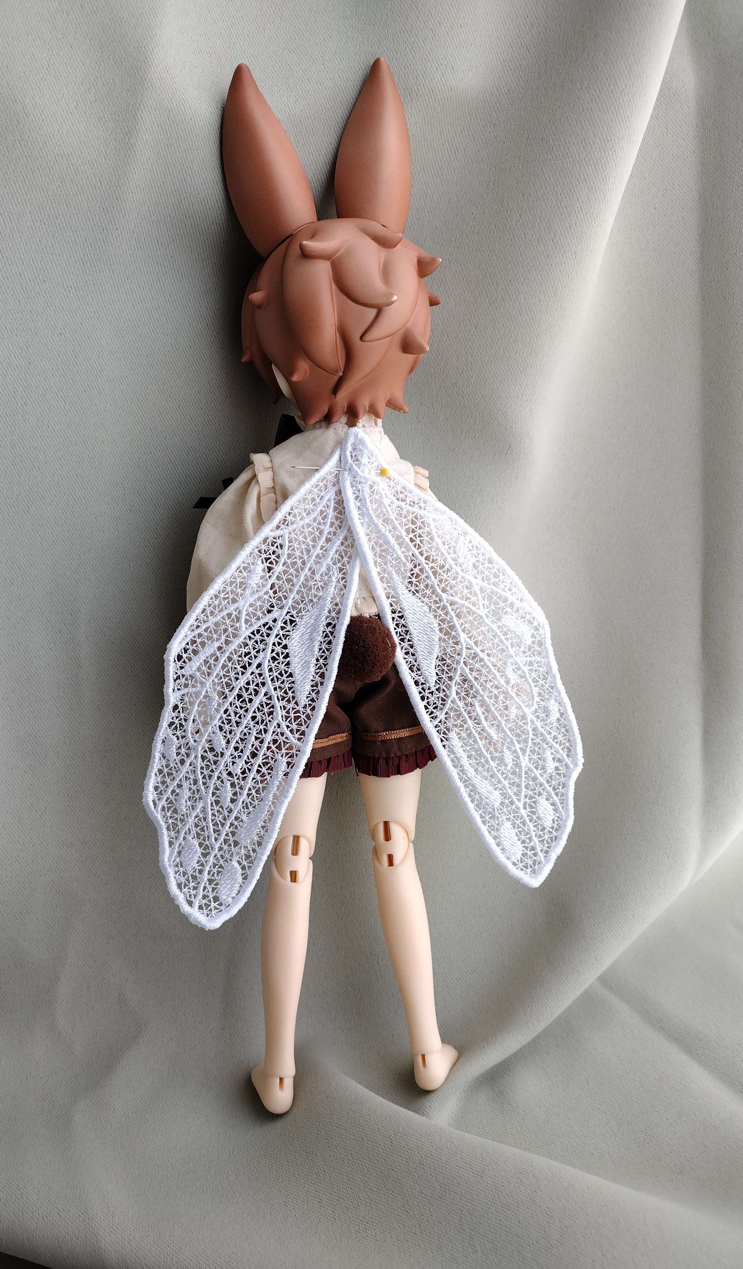 1/6 fairy wings/free standing lace/Embroidery files