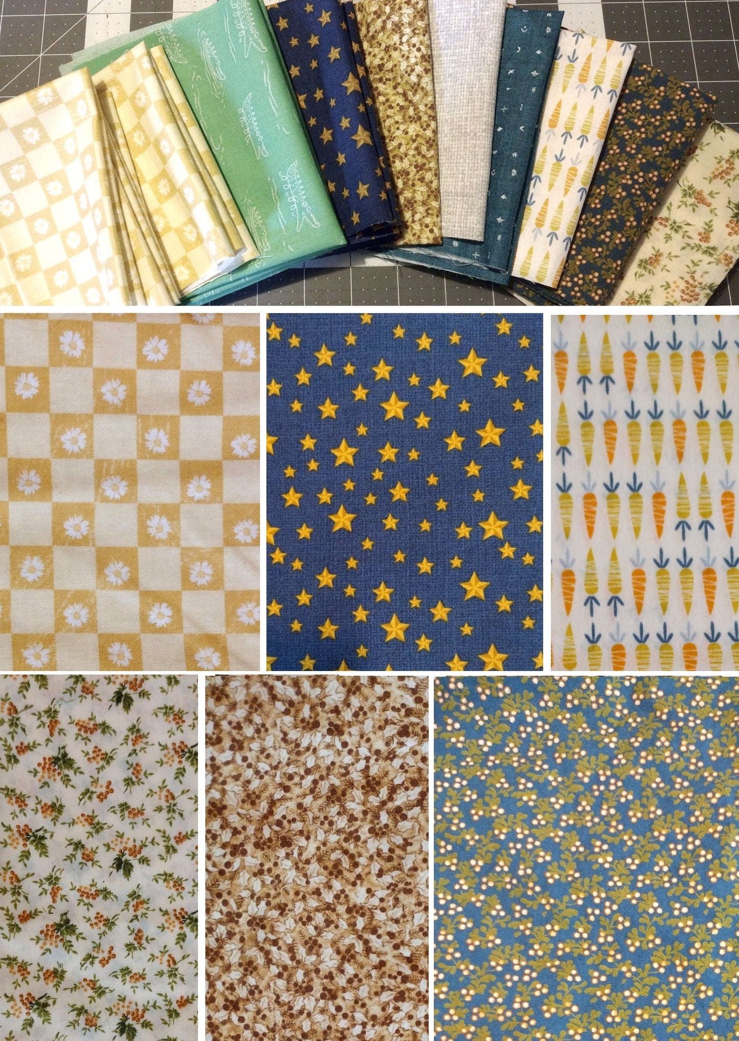 Fabric squares